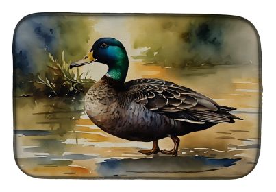 American Black Duck Dish Drying Mat Absorbent Dish Drying Mat Pad for Kitchen Counter Dish Drainer Mat for Countertop, 14 x 21", Multicolor