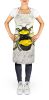Buzzbee Bumblebee Apron Cooking Kitchen Server Baking Crafts Gardening for Adult Women Men, Unisex, Large, Multicolor