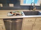 Camel Dish Drying Mat Absorbent Dish Drying Mat Pad for Kitchen Counter Dish Drainer Mat for Countertop, 14 x 21", Multicolor