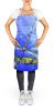Blue Dragonfly Apron Cooking Kitchen Server Baking Crafts Gardening for Adult Women Men, Unisex, Large, Multicolor